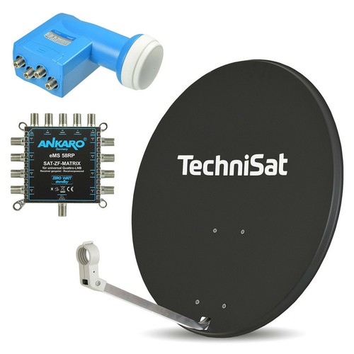 Sat anlage technisat 80cm - anlage, ►