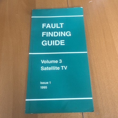 Satellite fault finding - tv,