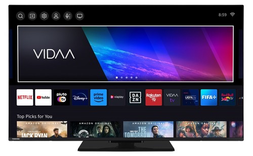 Toshiba zoll vidaa smart tv - 50,